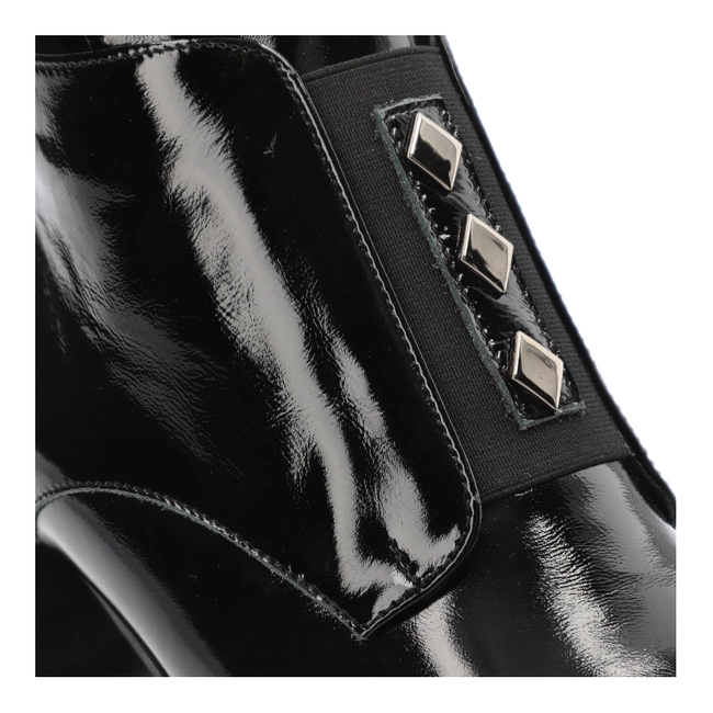 Členkové Topánky Armodo - 60504 Naplak Czarny+Cn.