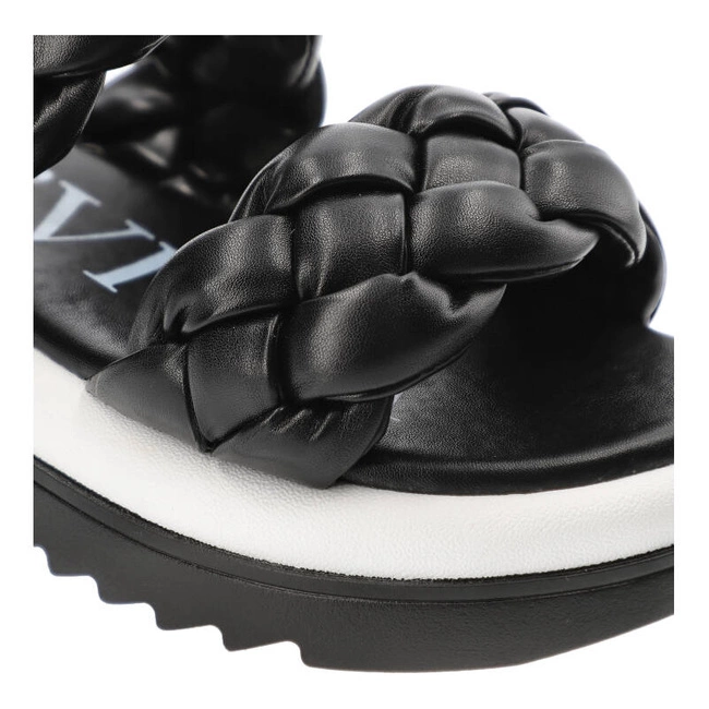 Šľapky Sca'viola - L-38 Black