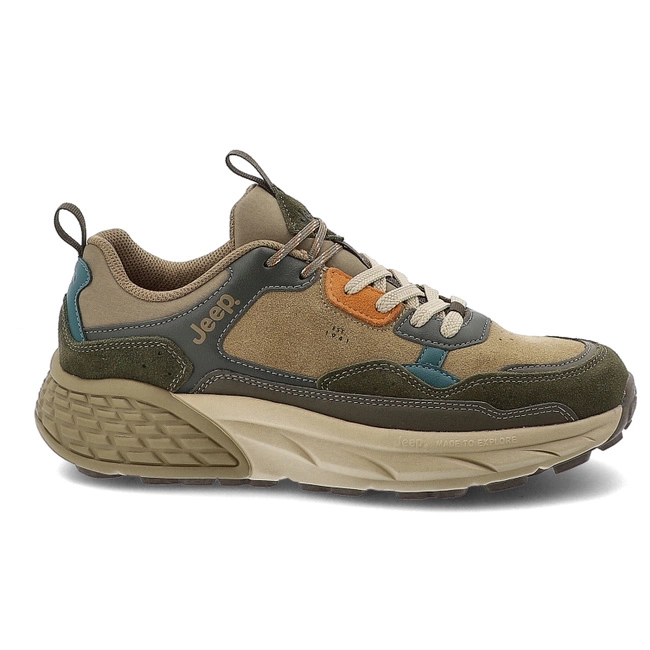 Sneakersy JEEP - Groove JM52070A 036 Khaki