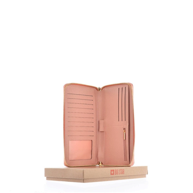 Peňaženka Big Star Accessories - HH674002 Pudrowy