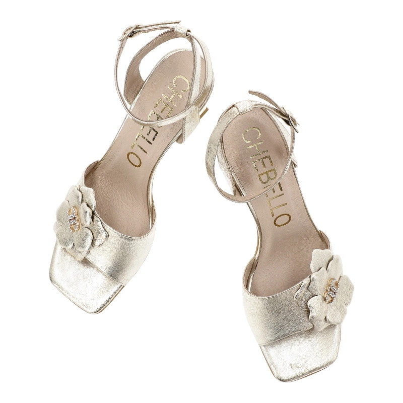 Sandále CHEBELLO - 4693_-046-000-PSK-S135 Złoty