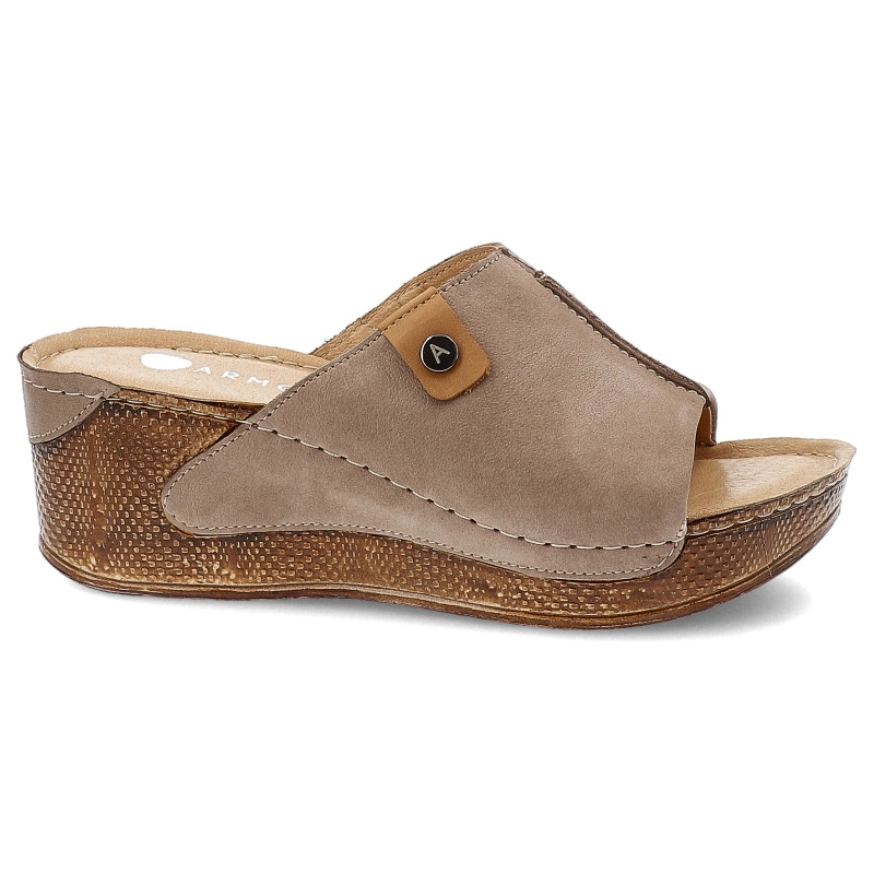 Šľapky ARMODO - 5-0766-040 Capucino+Rudy