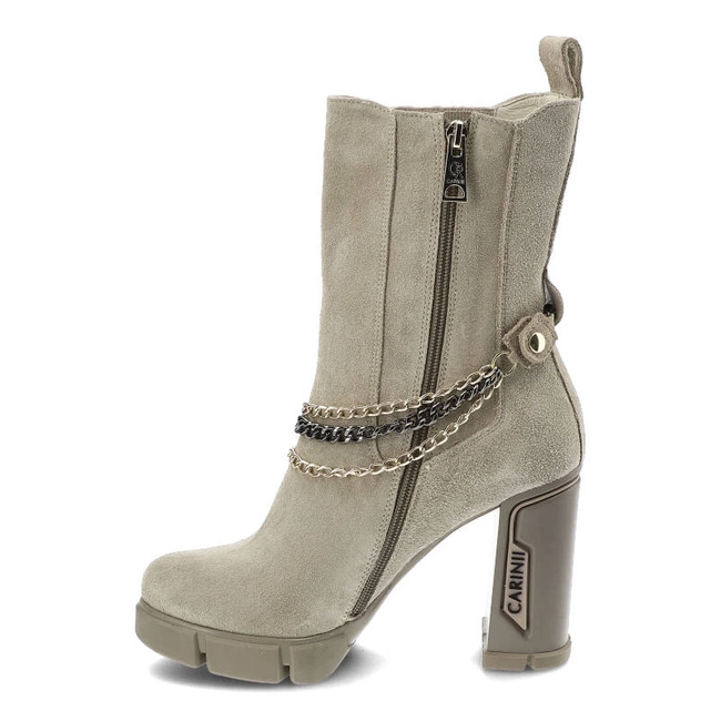 Členkové Topánky Carinii - B8588_-R30-000-000-E36 Beż