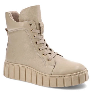 Šnúrovacie Členkové Topánky Karino - 4452/001-F Beż/Lico