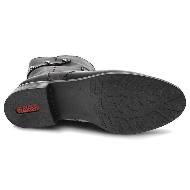 Členkové Topánky Rieker - Z5351-00 Black