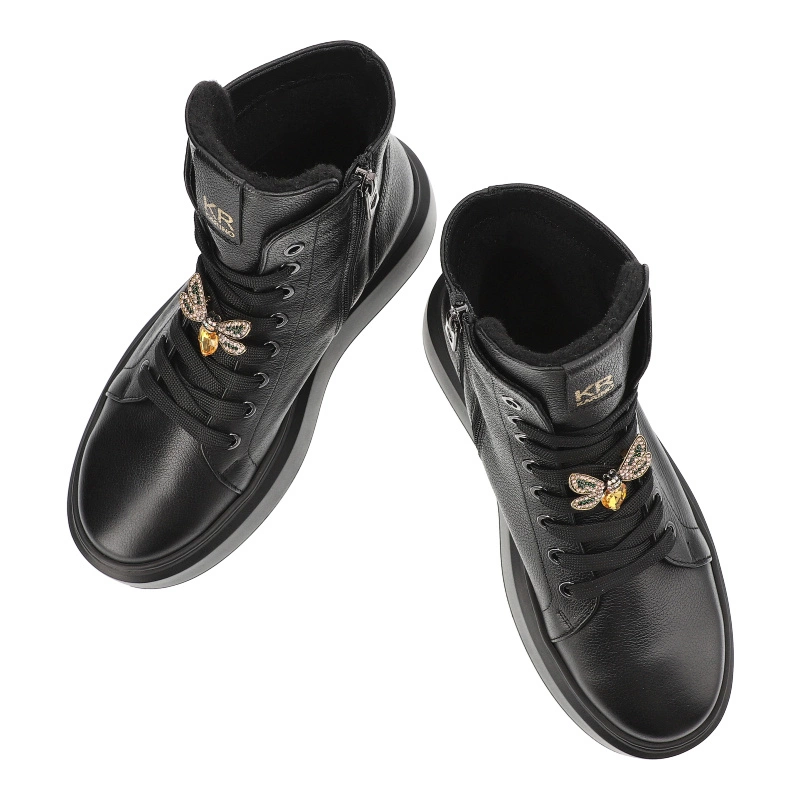 Členkové Topánky Karino - 5313/126-F Czarny/Lico Groszek