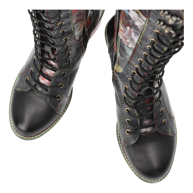 Čižmy LAURA VITA - Evcao 50 SL68259-50 Noir