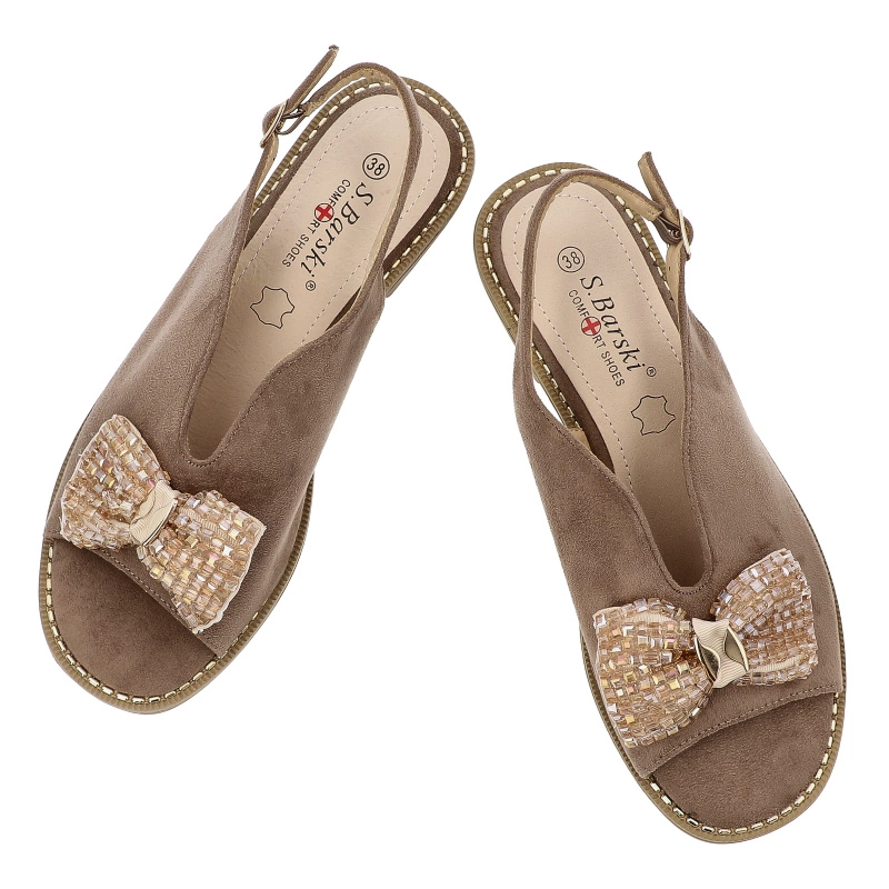 Sandále S.BARSKI - KV51-014 Taupe
