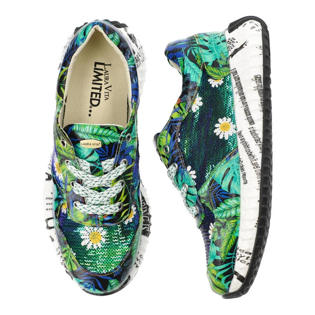 Tenisky Laura Vita - Burton 05 SL1826-A5 Zielony