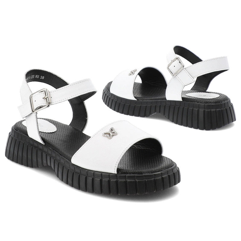 Sandále FILIPPO - DS6811/25 WH Biały