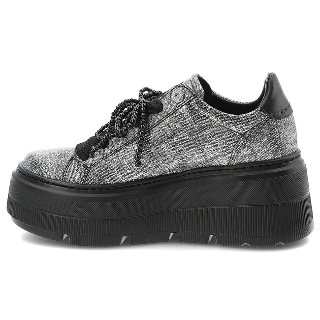 Tenisky CHEBELLO - 4658_-531-000-PSK-S332 Czarno/Srebrny