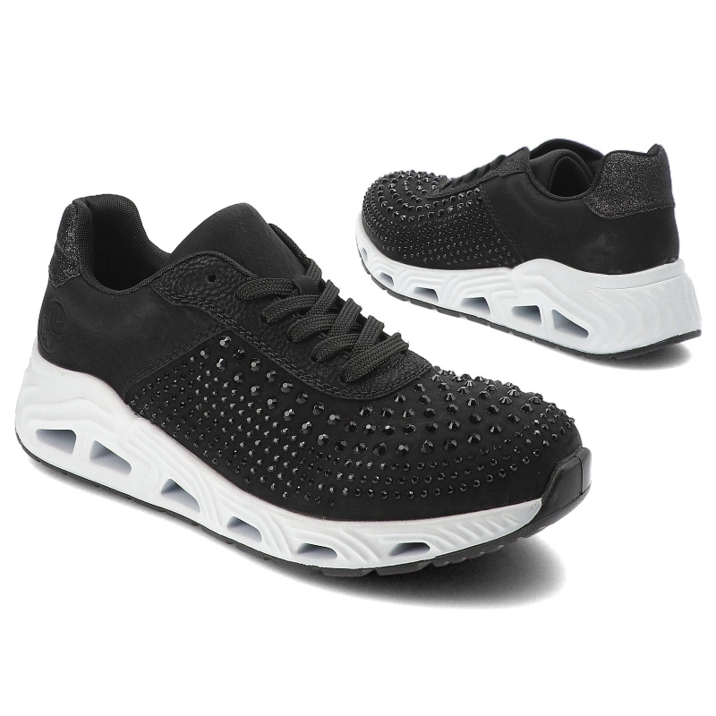Tenisky Rieker - N5201-00 Black