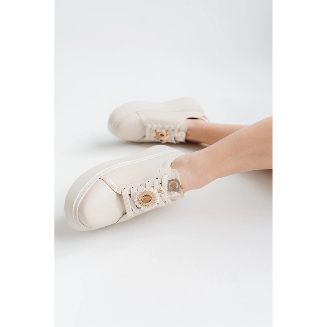 Tenisky Chebello - 4411_-157-495-PSK-S251 Śmietanka