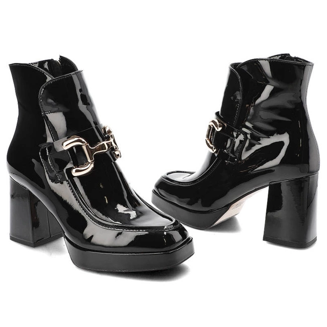 Členkové Topánky Simen - 5646A L.Czarny