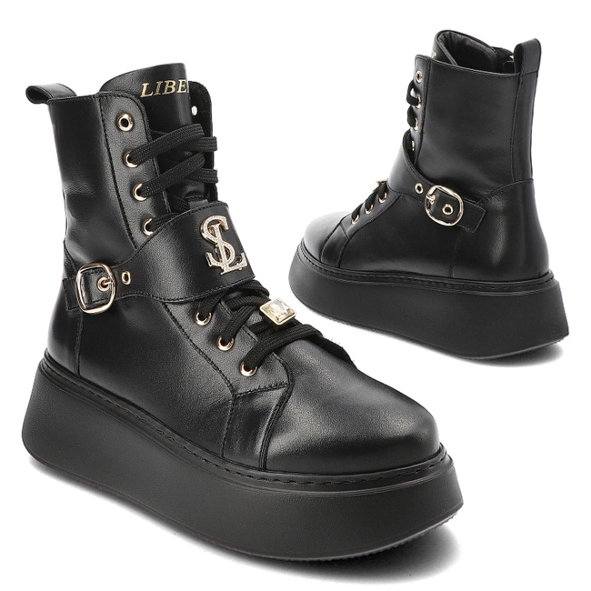 Tenisky Libero - 4060 Czarny 8