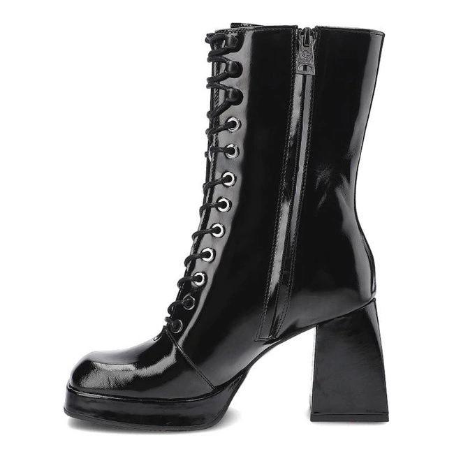 Členkové Topánky Carinii - B7597_-037-000-000-E61 Czarny