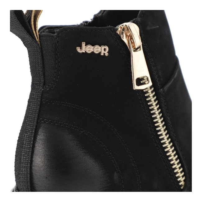 Členkové Topánky Jeep - RAVEN ZIP JL42602A 062 Black