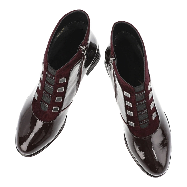 Členkové Topánky S.BARSKI - CR52-696 Wine