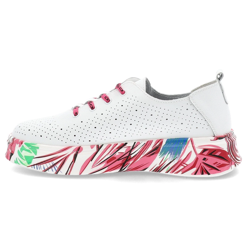 Tenisky FILIPPO - DP6698/25 WH BL FH Biały/Fuksja