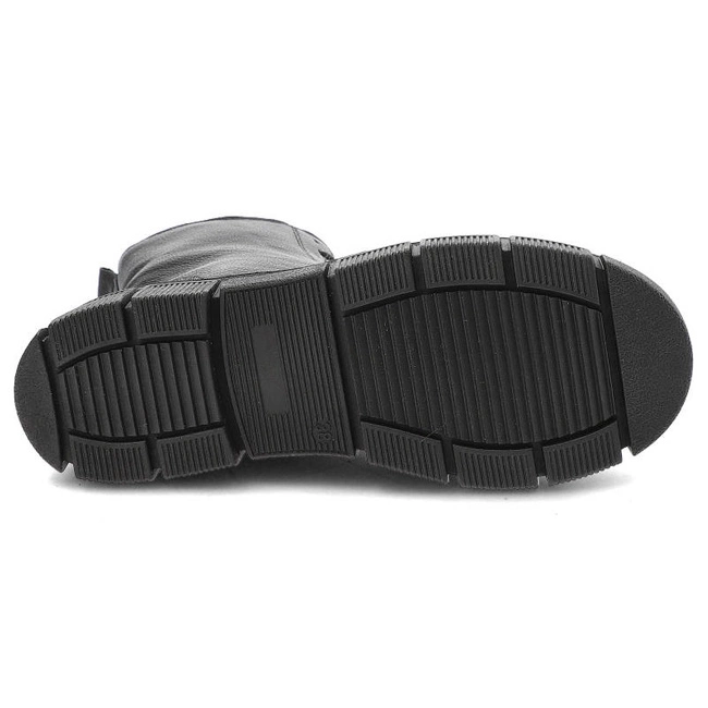 Šnúrovacie Členkové Topánky Wasak - 0660 Czarny Groszek