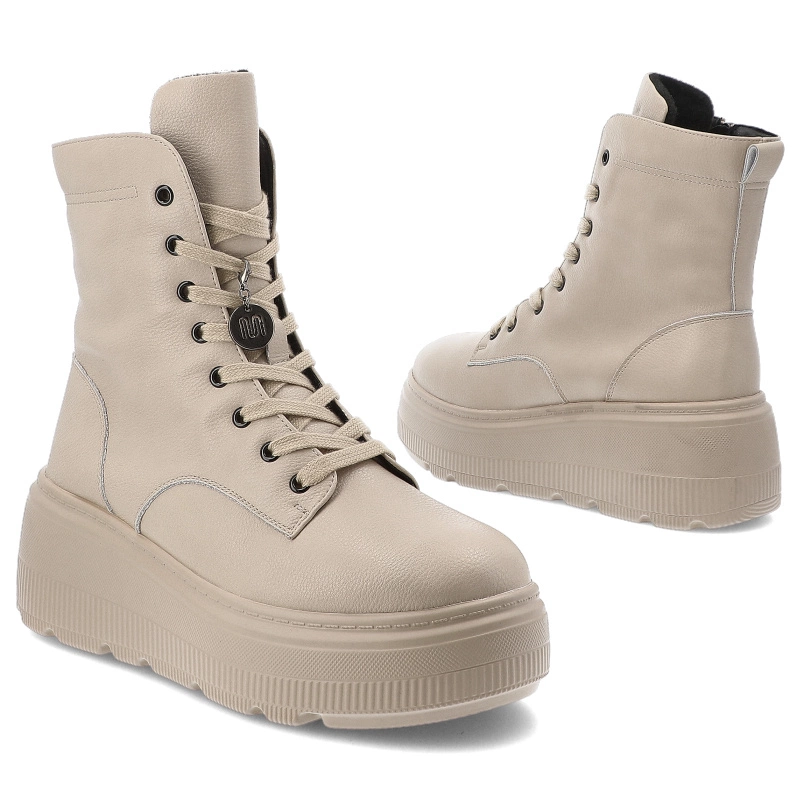 Členkové Topánky CAMBELL - 25-19350BG Beżowy