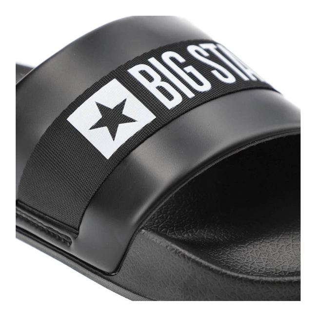 Šľapky Big Star - LL174457 Czarny 906