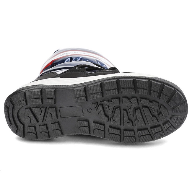 Snehule Tommy Hilfiger - T3A6-32436-1485800-Snow Boot Blue 800