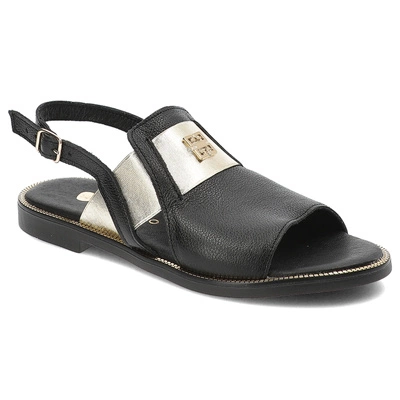 Sandále Armodo - 40385 V.Czarny+Zł.