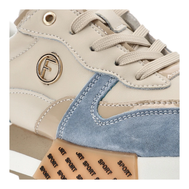 Tenisky FILIPPO - DP6733/25 BE BL Beżowy/Niebieski