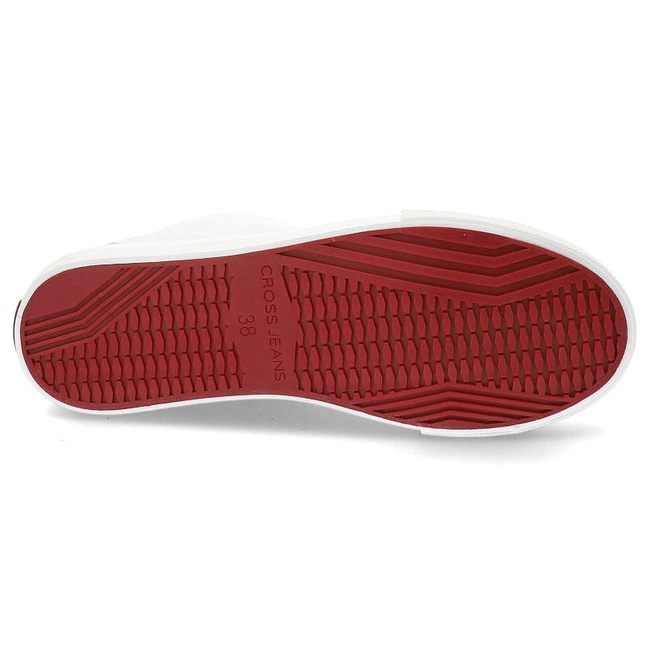 Plátenky Cross Jeans - LL2R4086C Biały