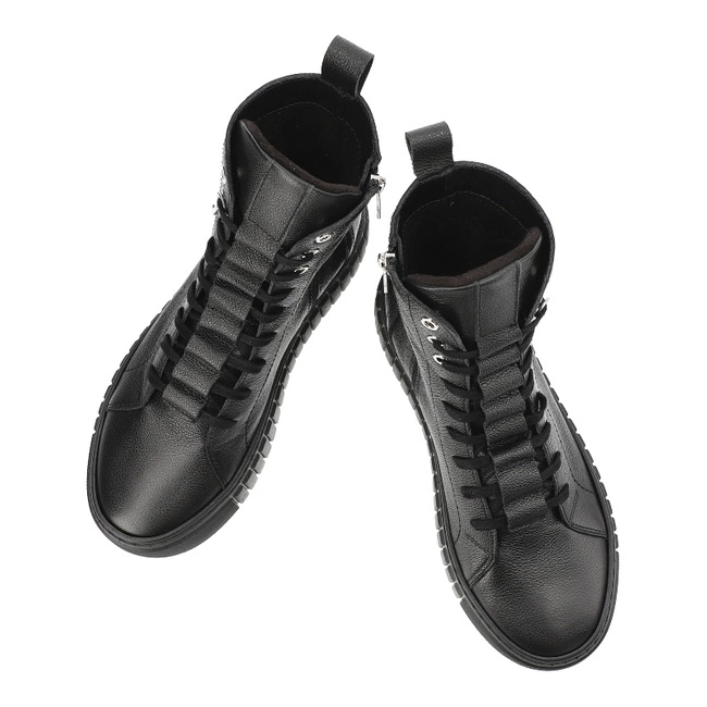 Členkové Topánky Chebello - 4566_-161-000-MIC-S357 Czarny