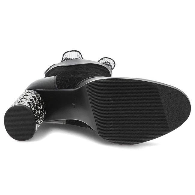 Členkové Topánky S.BARSKI - MR52-140 Black