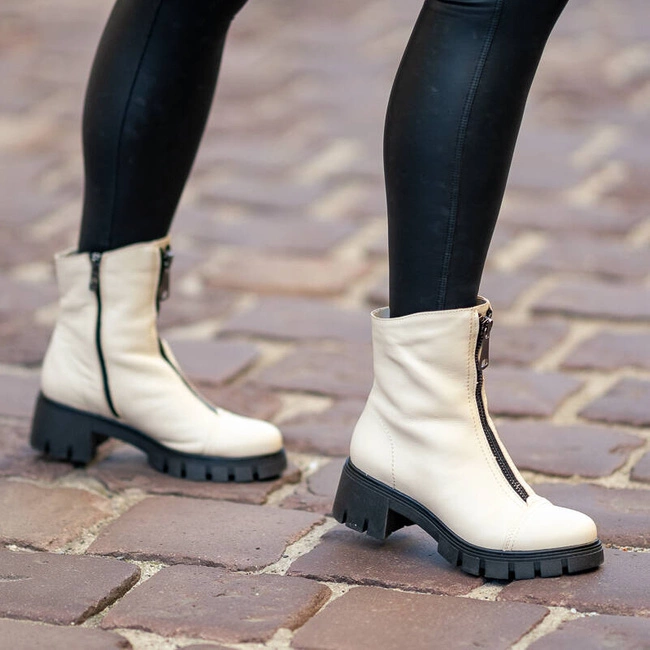 Členkové Topánky Simen - 3264A Icarius Beige