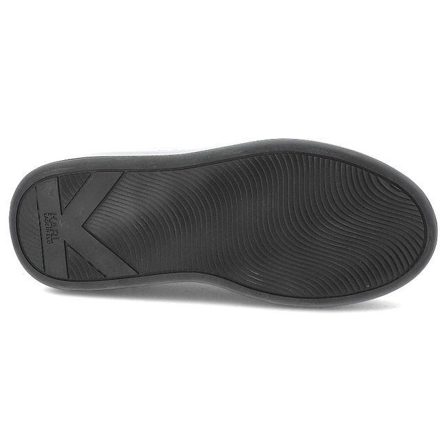 Tenisky KARL LAGERFELD - KL52625 010 White Lthr w/Black