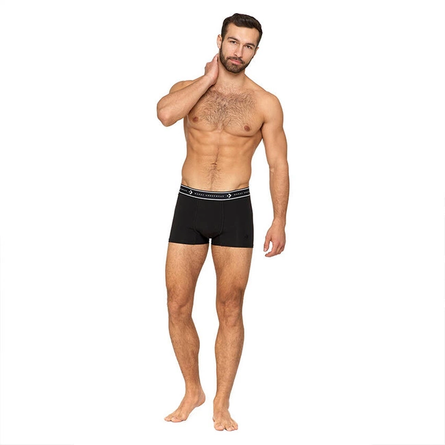 Boxerky Moraj - MBX1500-003 Black 1 Para