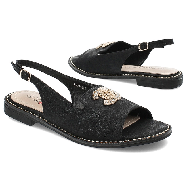 Sandále S.Barski - KV27-049 Black