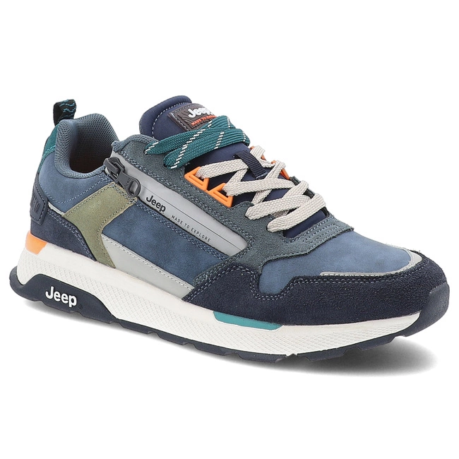 Tenisky JEEP - JM51061A 016 Navy