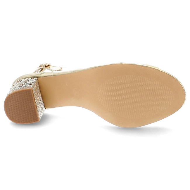 Sandále S.BARSKI - MR51-002 Gold