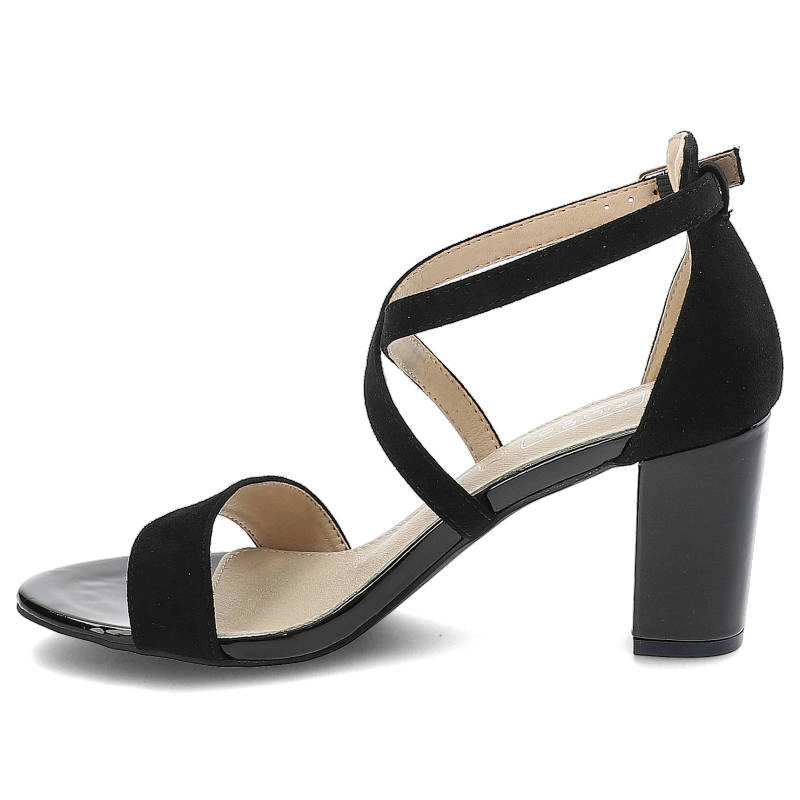 Sandále Filippo - DS1276/23 BK Czarny