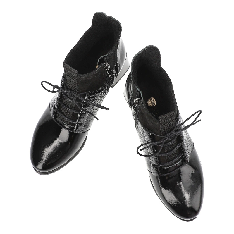 Členkové Topánky Armodo - 60503 Naplak Czarny+Matrix+W.