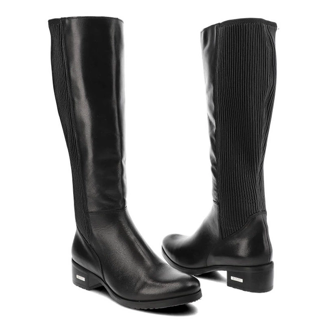 Čižmy Simen - 5501A Czarny