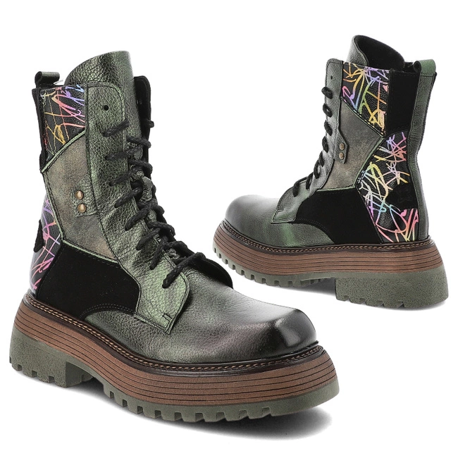 Členkové Topánky MACIEJKA - 07104-09/00-8 Zielony