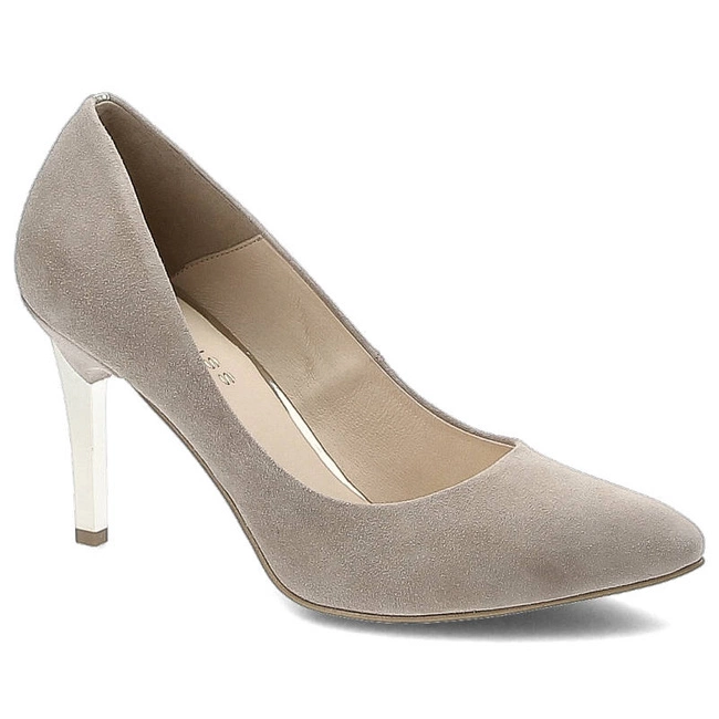 Lodičky Damiss - DS-531/1/A Cappucino Zamsz