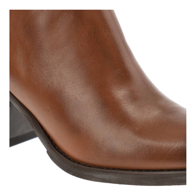 Členkové Topánky Carinii - B9313_-T26-000-000-D57 Brąz