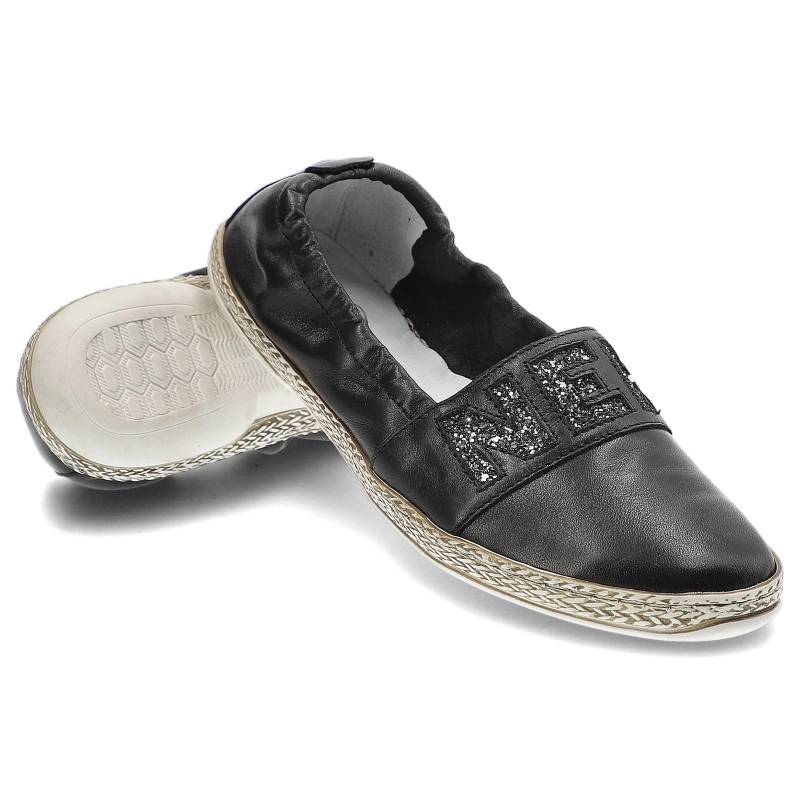 Espadrilky Lemar - 10035 Sv.Czarny/Szkło
