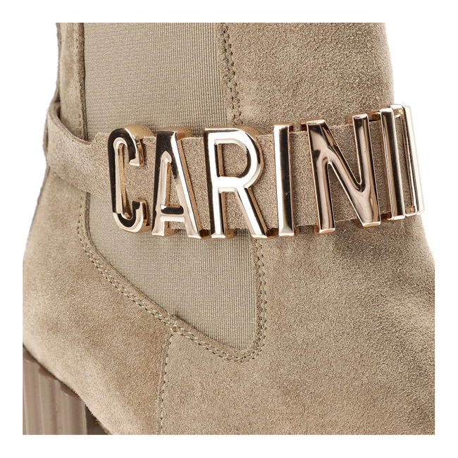 Členkové Topánky Carinii - B9785_-R30-000-000-F10 Beż