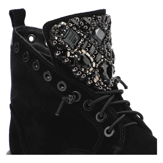 Členkové Topánky Alma en Pena - I22300 Crosta Black