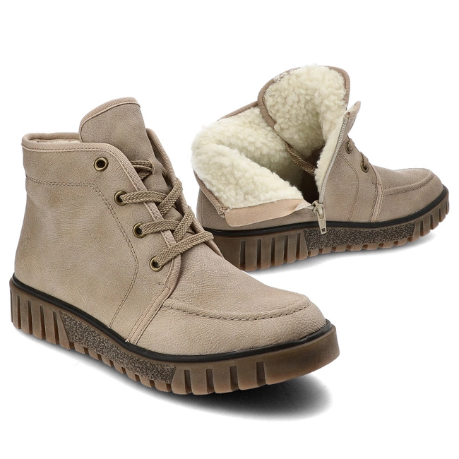 Členkové Topánky Rieker - Y3407-60 Beige
