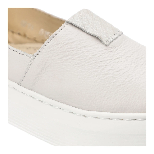 Poltopánky Wasak - 0711 Biały Groszek+Srebro