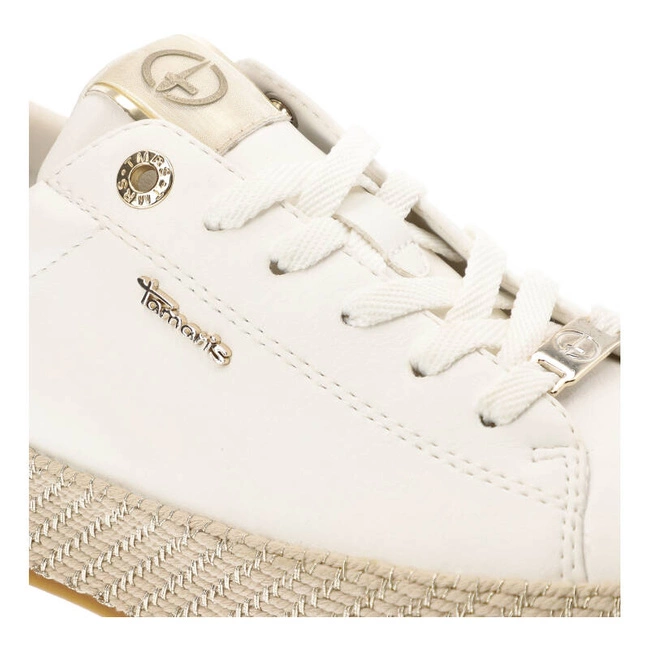 Espadrilky Tamaris - 1-23713-42 190 White/Gold